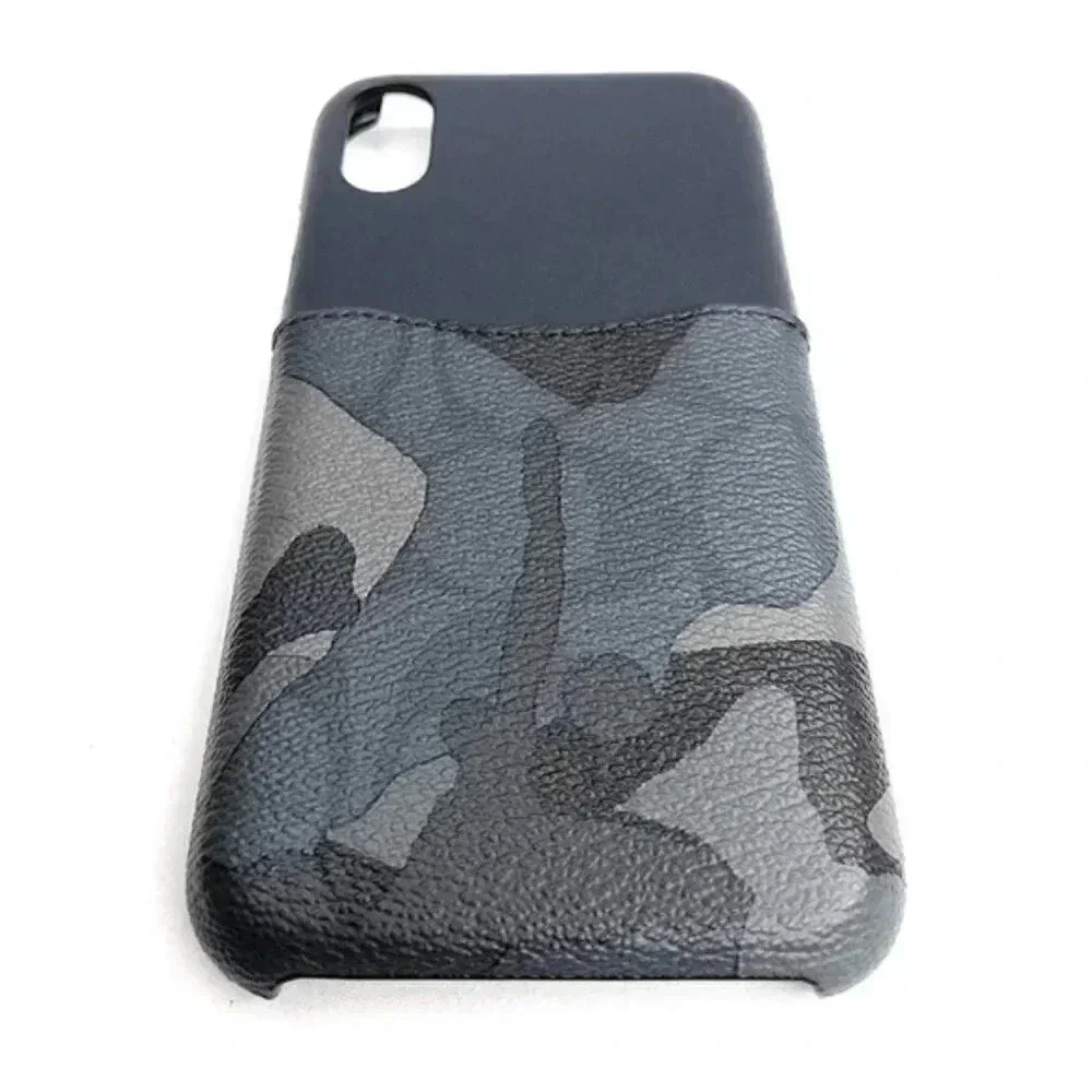 COACH IPHONE X/XS CASE IN SIGNATURE CANVAS F77932 QBBLM